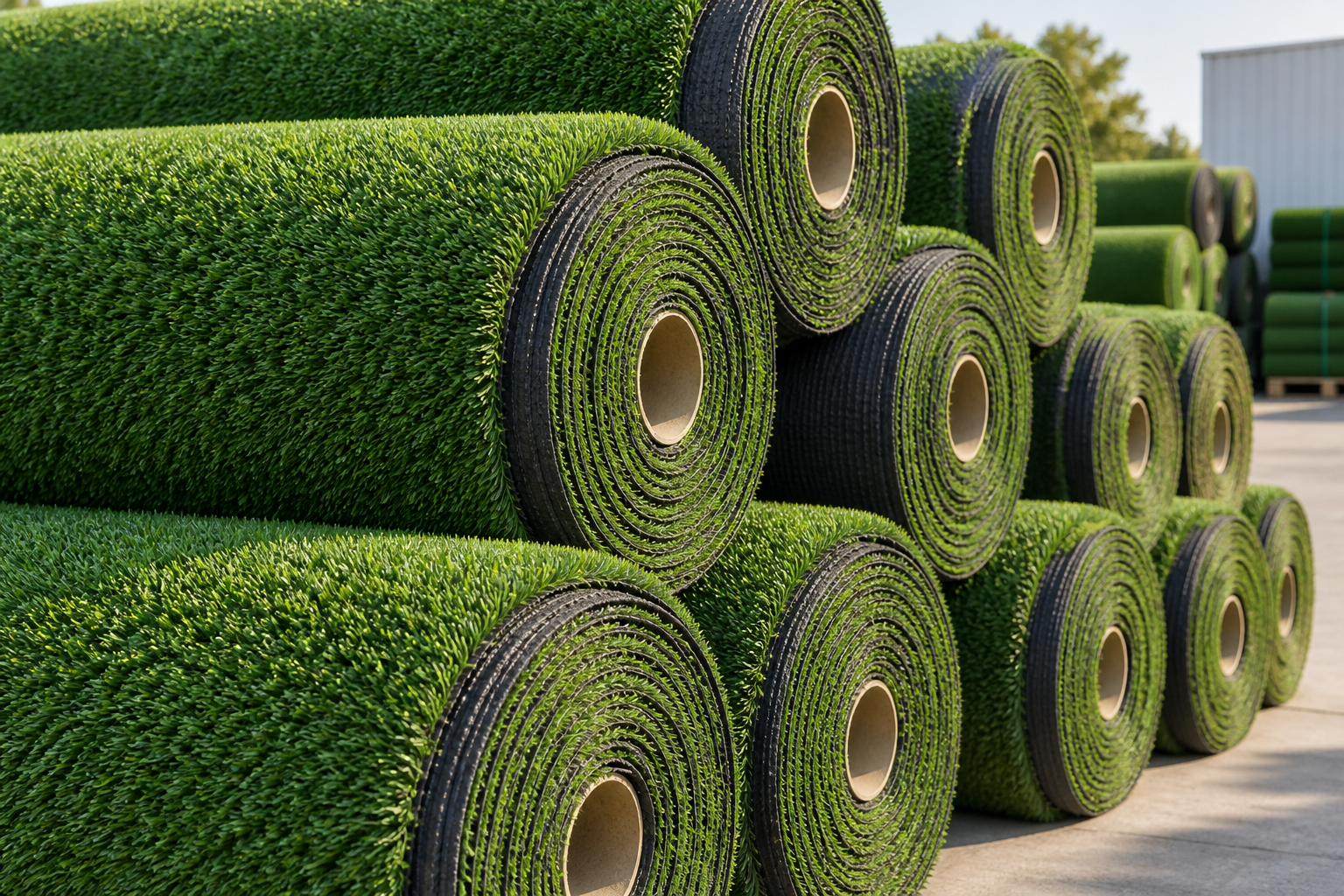 Premium artificial turf rolls